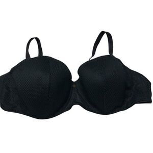 ThirdLove Black Lace GEO Lace Demi Bra 34D